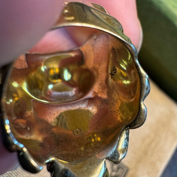 New Authentic Gucci Lion Head Ring Crystal Size XS / US 5.25 - Picture 7 of 10